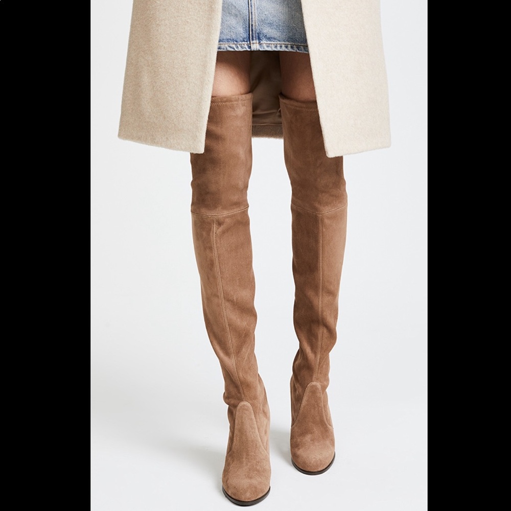 Stuart Weitzman Hiline over the knee boot (nutmeg)